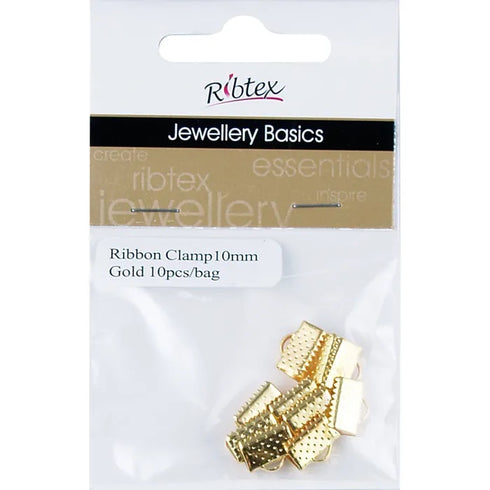 10mm Ribbon Clamp (available in 2 colours)